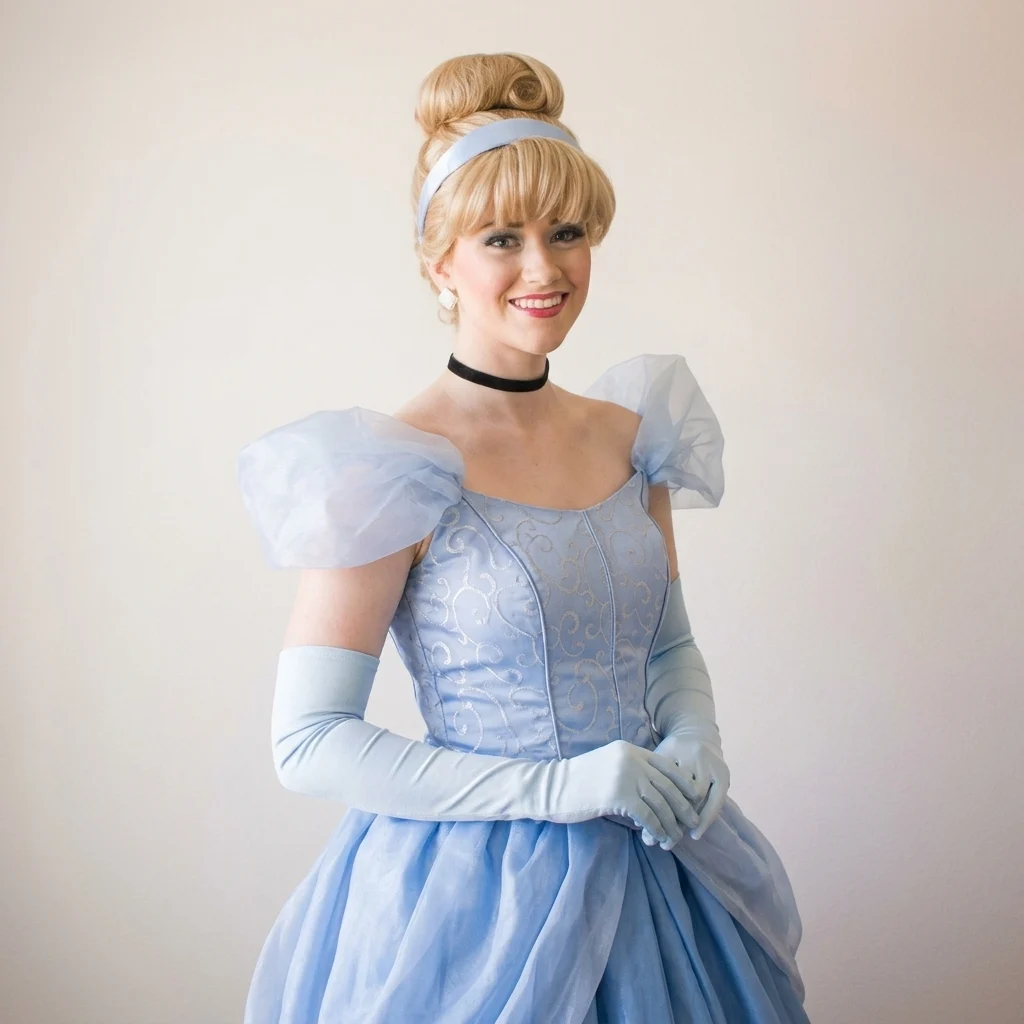 Princess Cinderella — AI-generated costume illustration