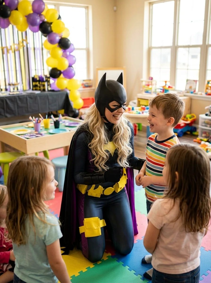 Batgirl — AI-generated costume illustration