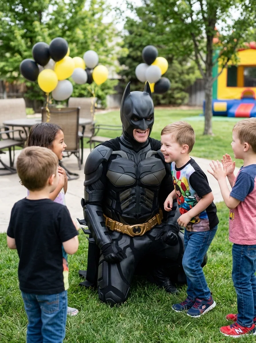 Batman — AI-generated costume illustration