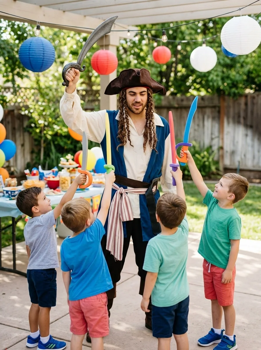 Male Pirate — AI-generated costume illustration