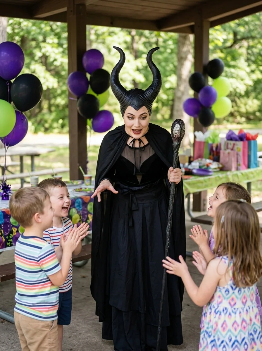 Maleficent — AI-generated costume illustration