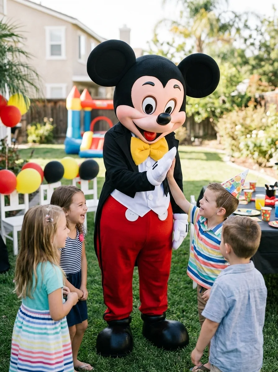 Mr. Mouse — AI-generated costume illustration