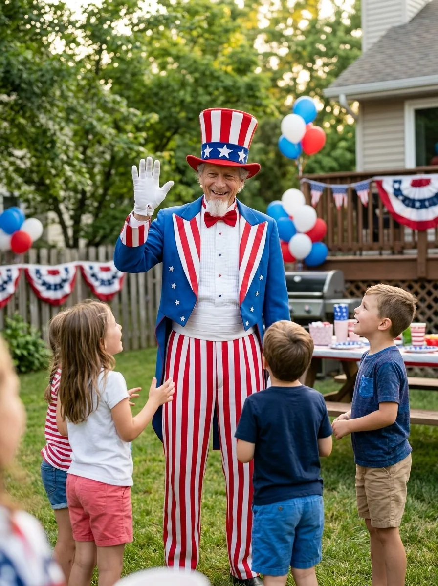 Uncle Sam — AI-generated costume illustration