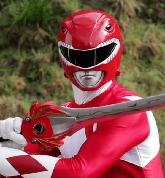 Power Rangers Heroes, a performer in costume — catalog photo