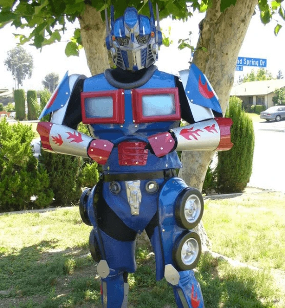 Transformer Robot Blue