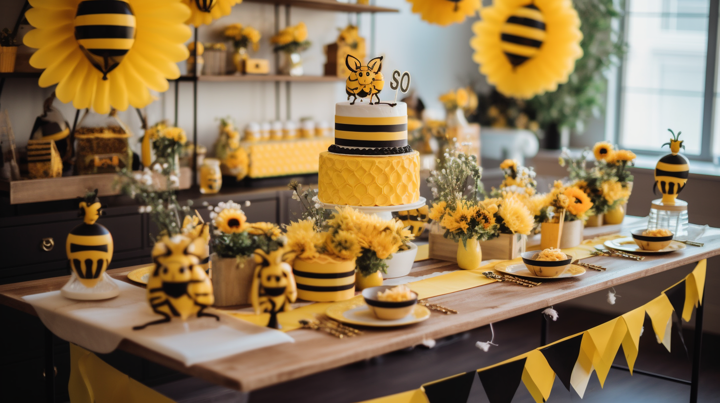 Bee Themed Birthday Party