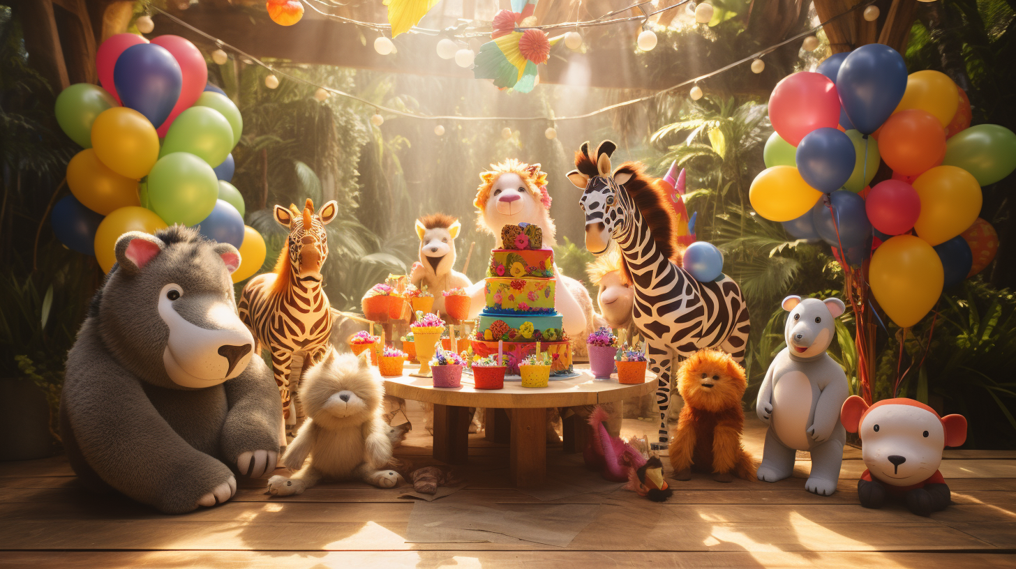animal themed birthday party