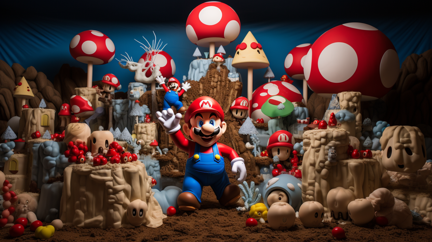 mario themed birthday party